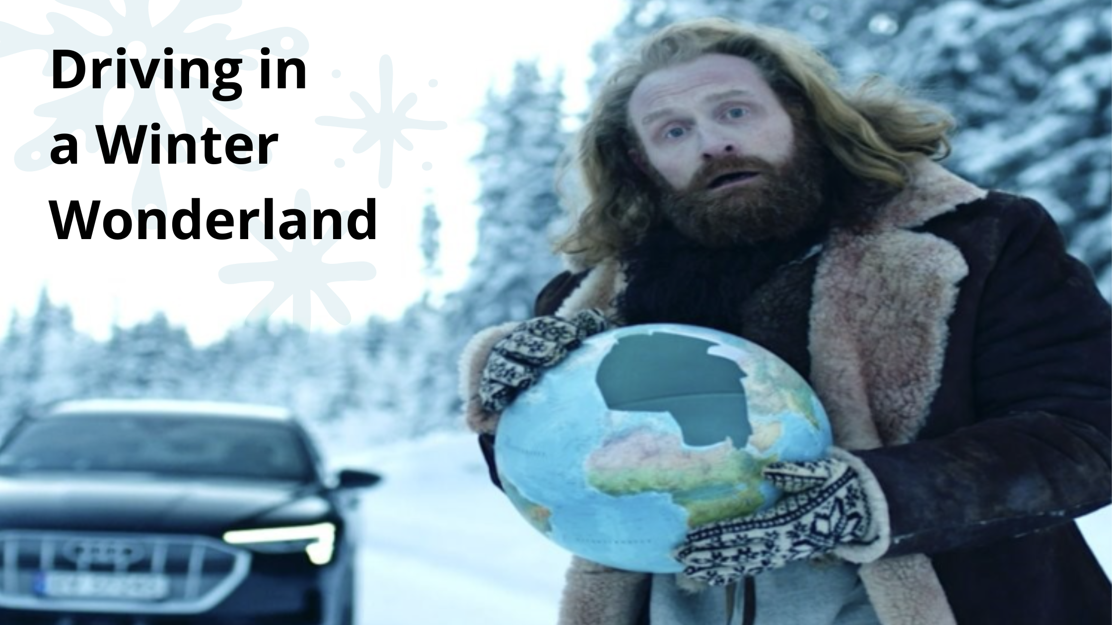 Driving in a winter wonderland - blog header