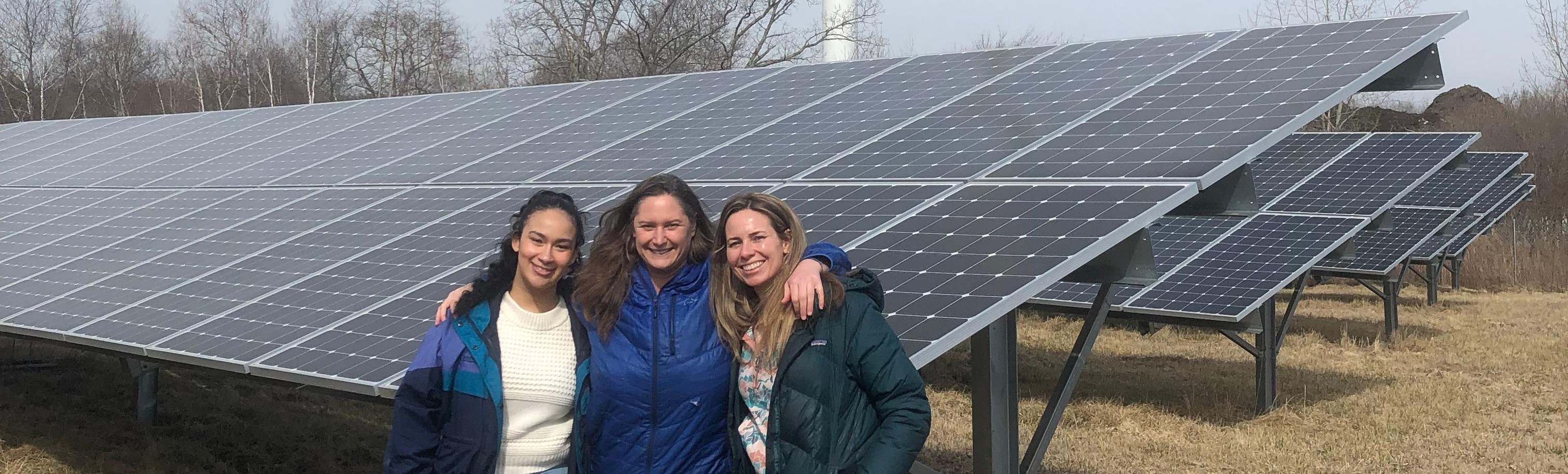 ET Adrianna Mikaela staff at Johnston solar & wind 2023, Green Powered, GMA, clean energy, renewable energy-1