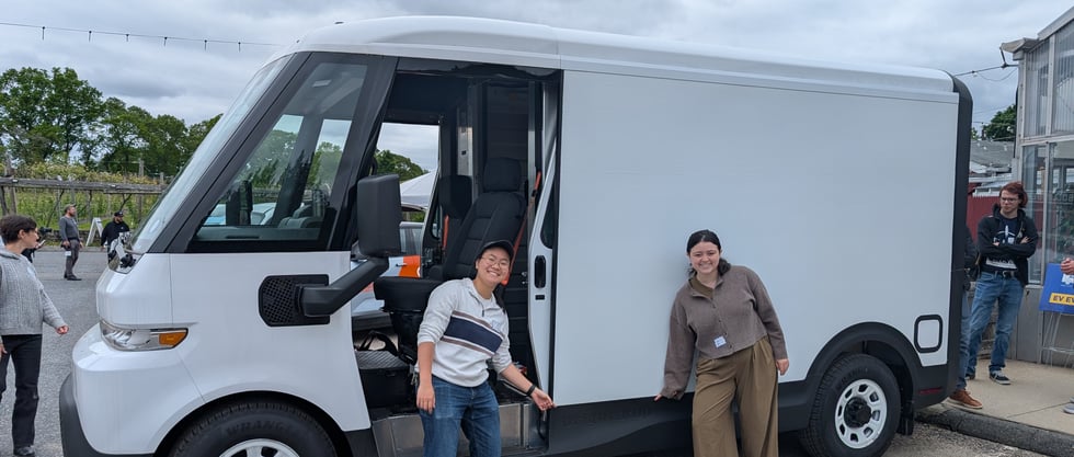 GM Brightdrop Van, Caroline and Lillian 2