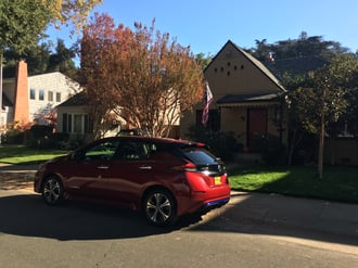 Katy's Nissan Leaf