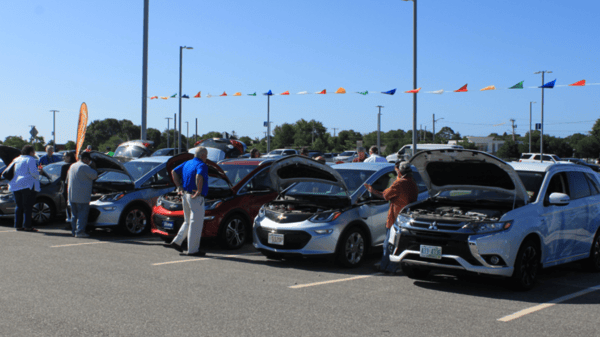 barnstable EV car show