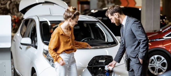 ev at dealership