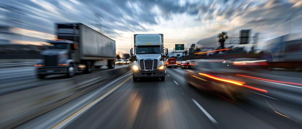 heavy-duty vehicles on highway - blog image
