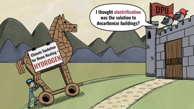 hydrogen, electrification cartoon