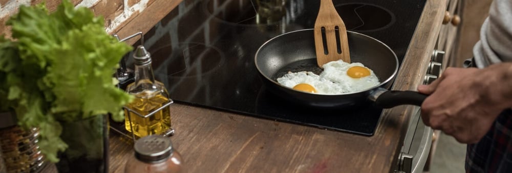 induction stove - stock image
