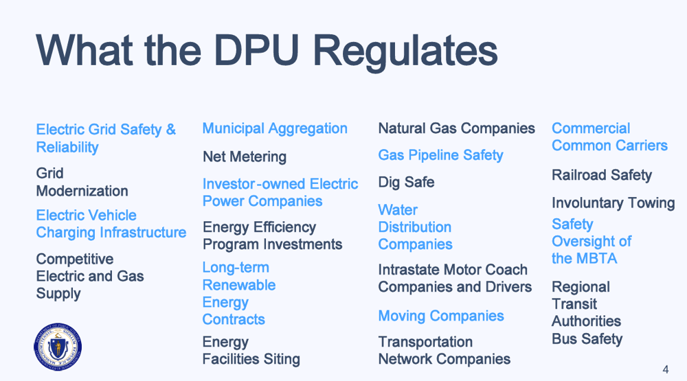 what the dpu regulates