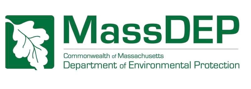 MassDEP logo